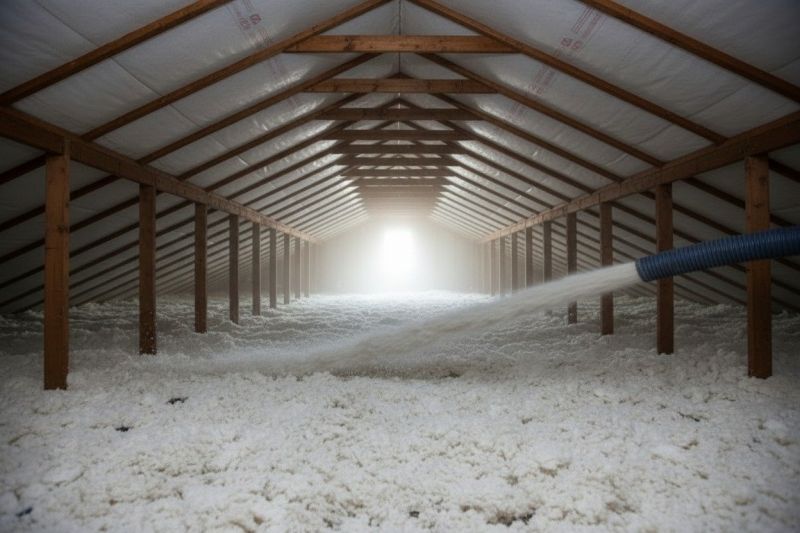 Blown Insulation Installation in Arvada, CO